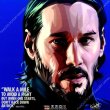 画像2: John Wick / ジョン・ウィック / Keanu Reeves / キアヌ・リーブス [ポップアートパネル / Keetatat Sitthiket / Sサイズ / Mサイズ] (2)